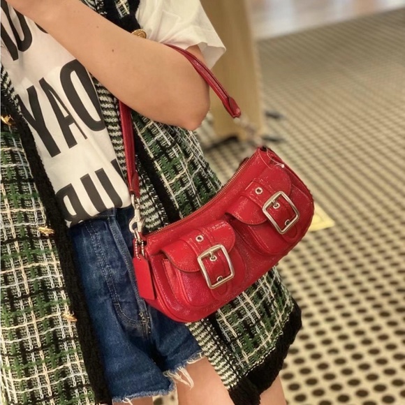 NWT！COACH Ashton Baguette Shoulder Crossbody Bag（COACH CV943） - Picture 6 of 12